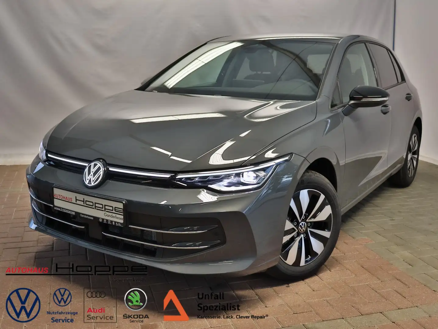 Volkswagen Golf VIII Goal 1.5 l TSI DSG+AHK+RFK+APP+LED Grau - 1