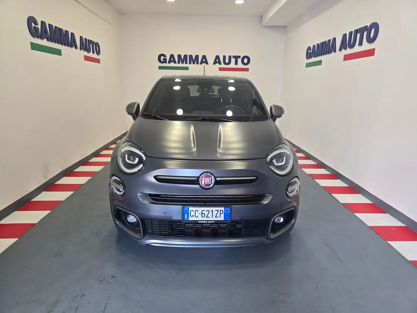 Fiat 500X 1.6 M-J 120CV DDCT SPORT GRIGIO OPACO TETTO PELLE Grau - 1