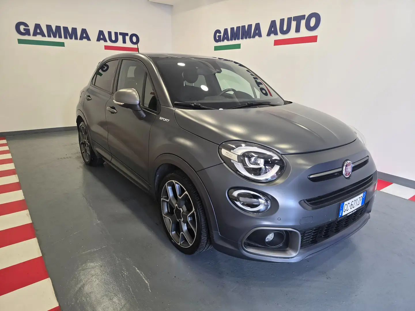 Fiat 500X 1.6 M-J 120CV DDCT SPORT GRIGIO OPACO TETTO PELLE Grau - 2