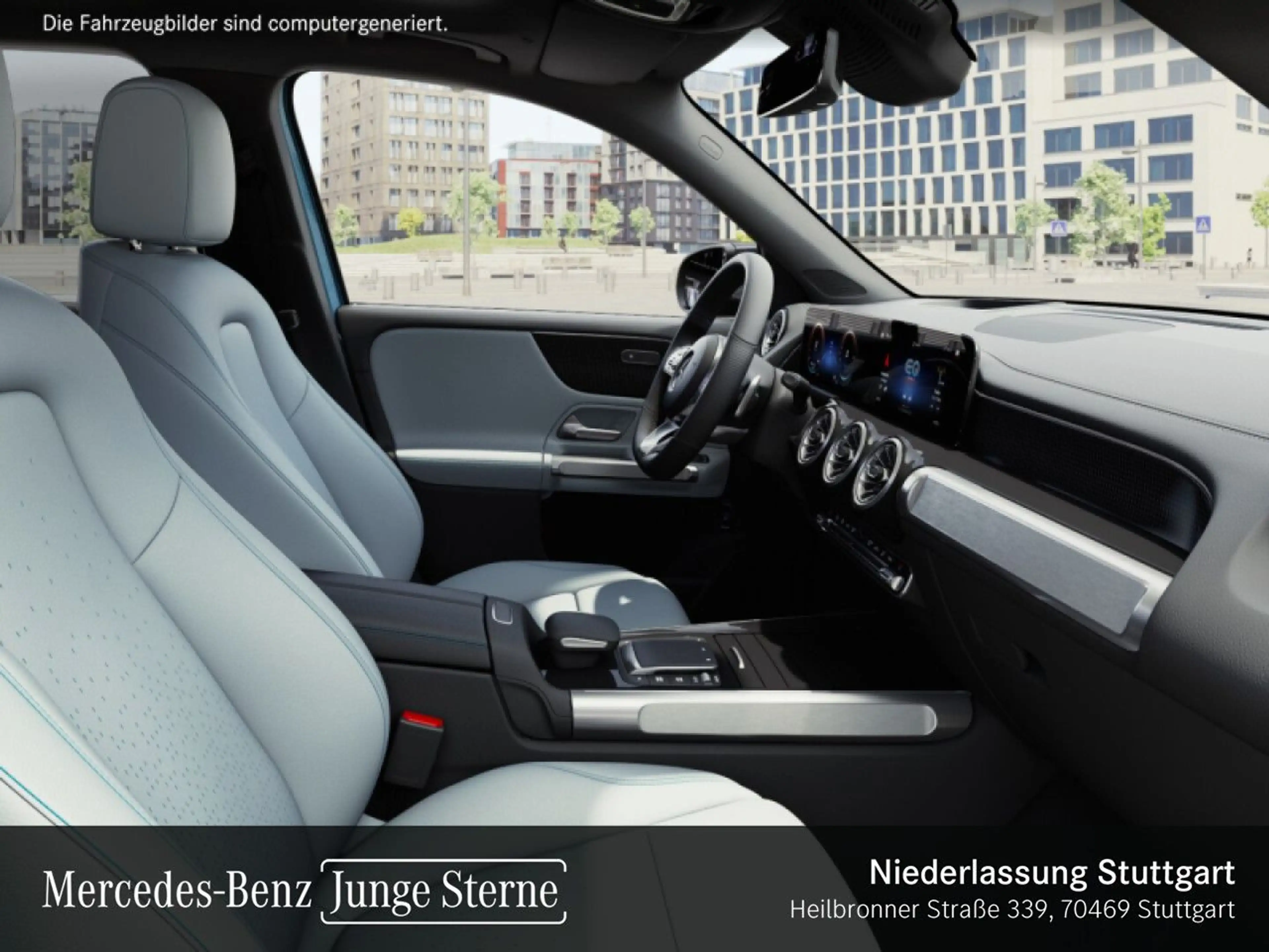 Mercedes-Benz EQB 350 4M ELECTRICART+20"+PLUS-PAKET+PANO+360+HUD — photo 13