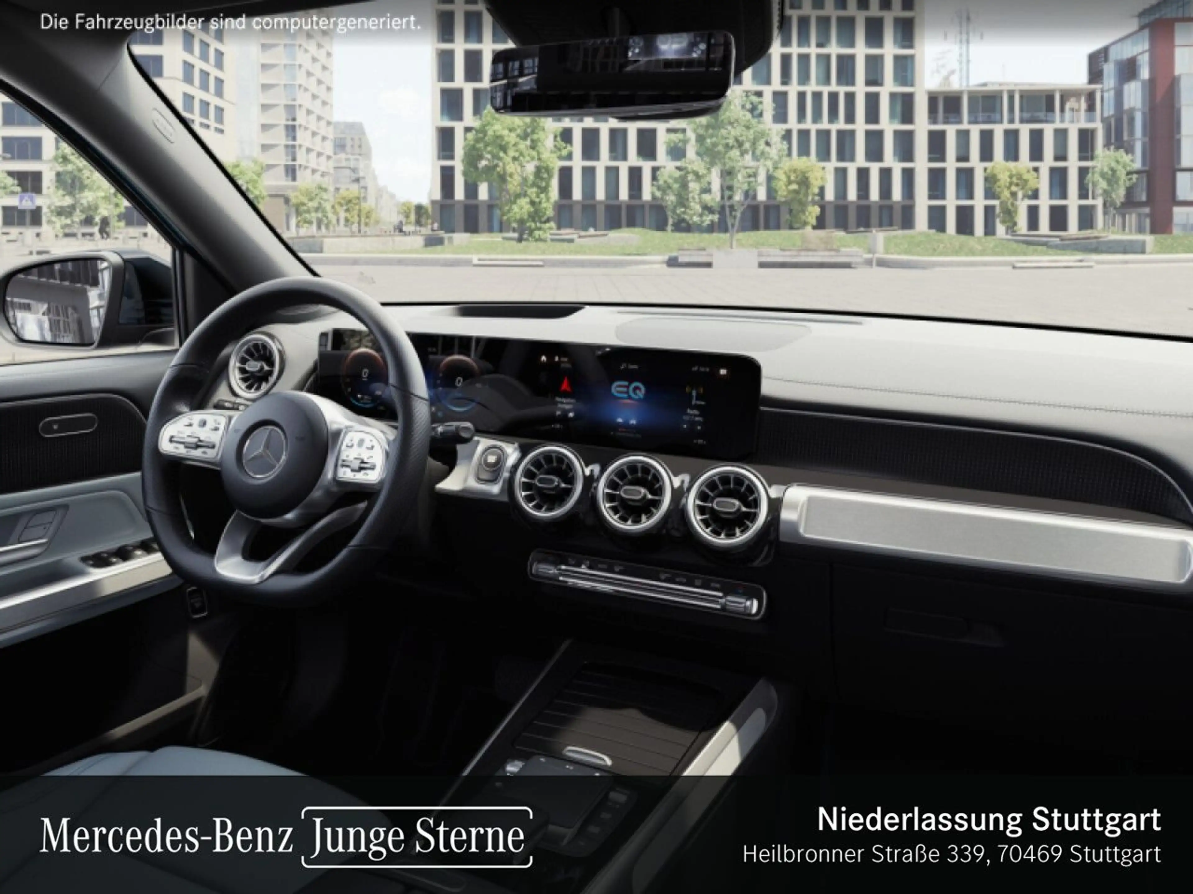 Mercedes-Benz EQB 350 4M ELECTRICART+20"+PLUS-PAKET+PANO+360+HUD — photo 12