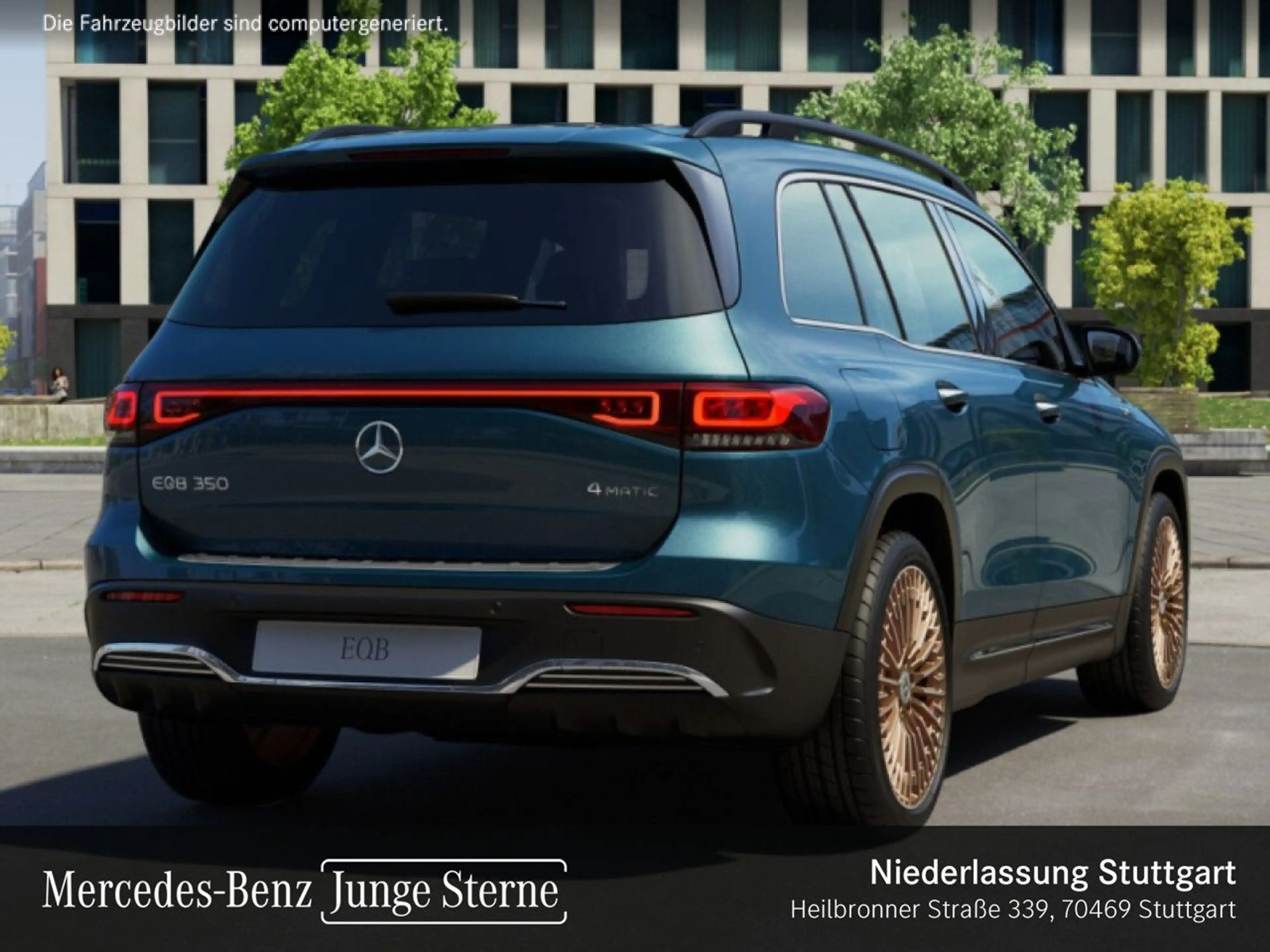 Mercedes-Benz EQB 350 4M ELECTRICART+20"+PLUS-PAKET+PANO+360+HUD — photo 5