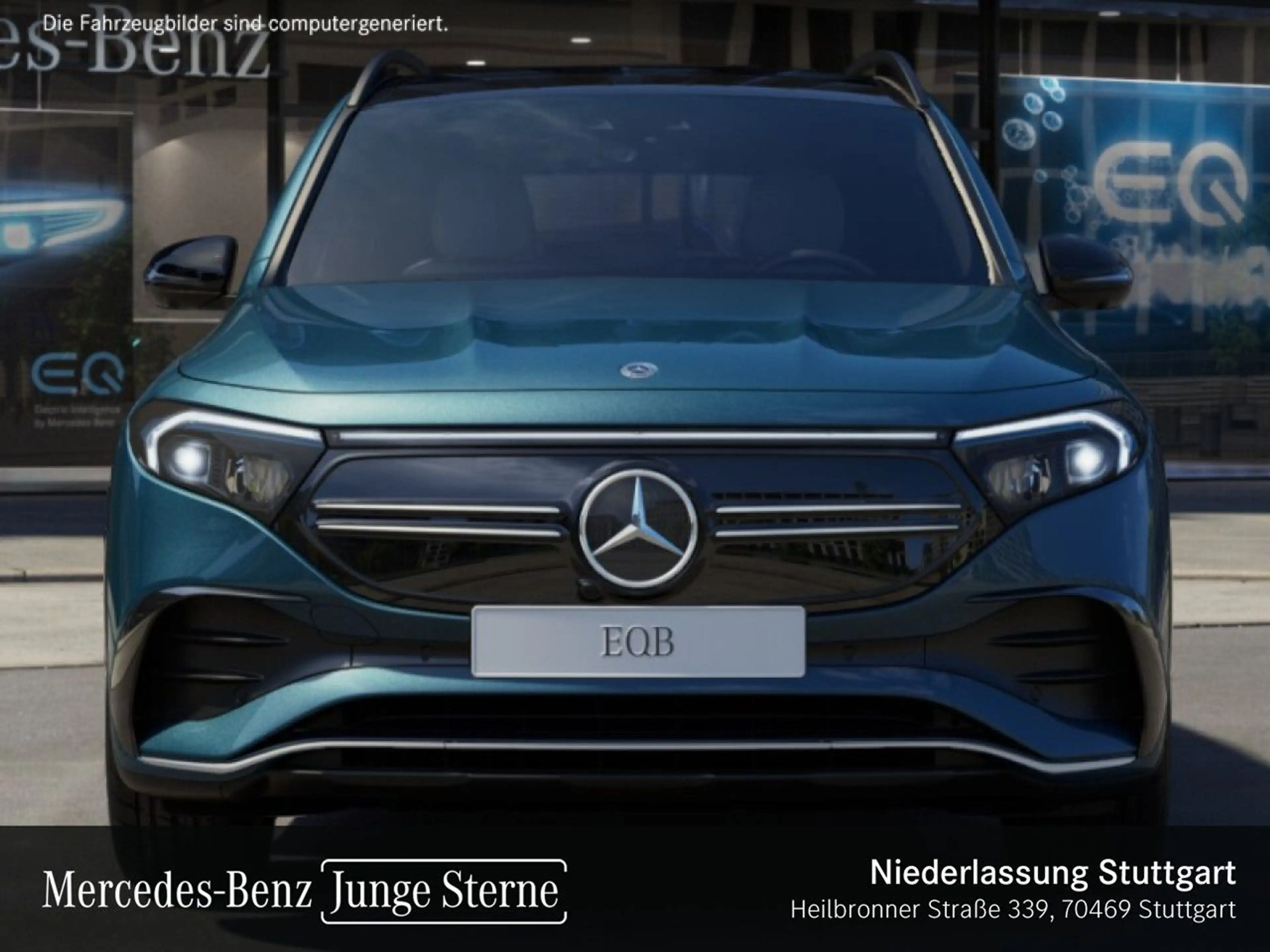 Mercedes-Benz EQB 350 4M ELECTRICART+20"+PLUS-PAKET+PANO+360+HUD — photo 8