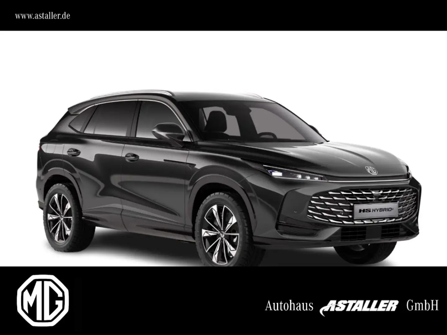 MG HS Hybrid+ Luxury 360°+LED+SHZ+Fahrass+Distr Schwarz - 1