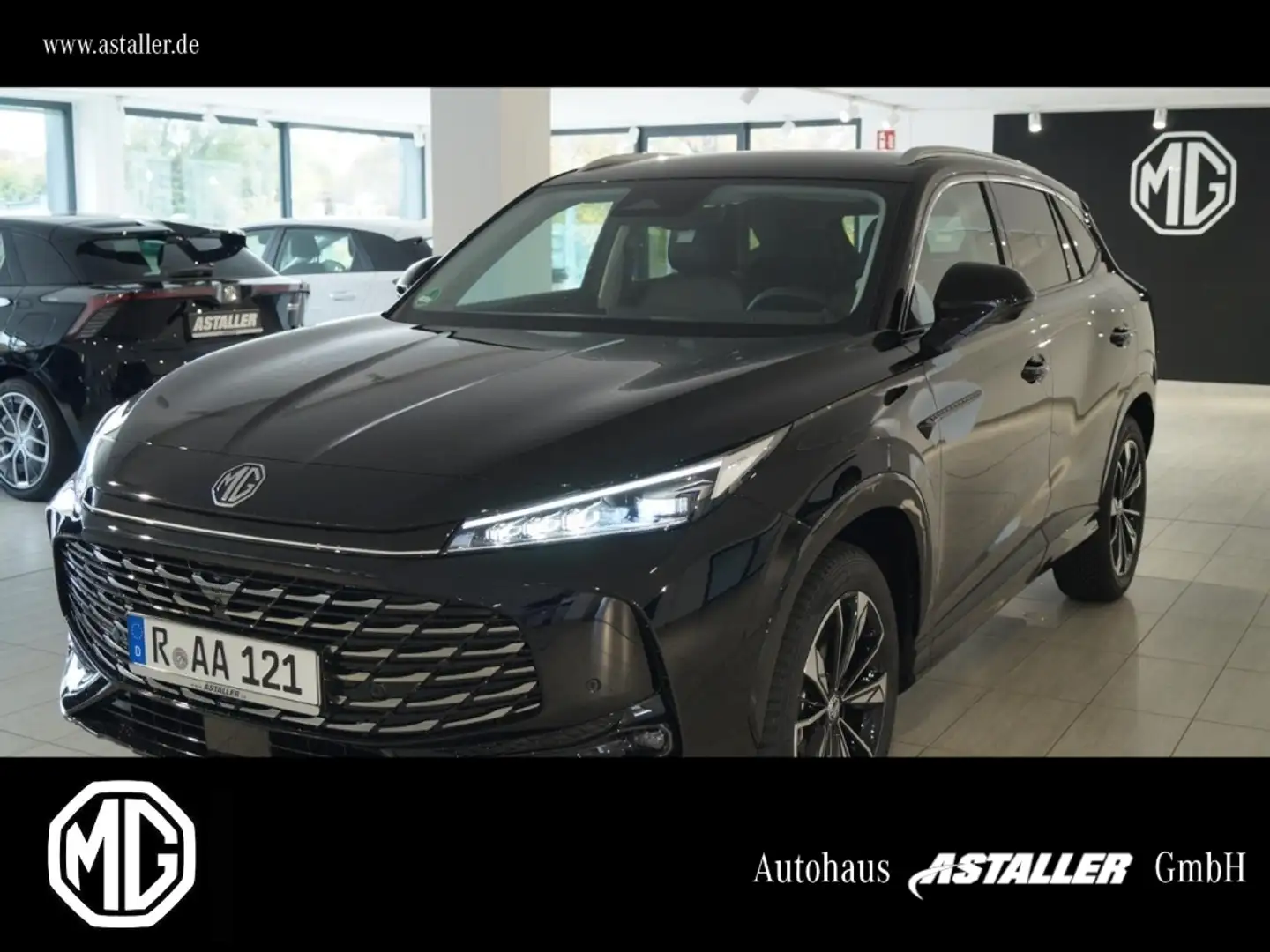 MG HS Hybrid+ Luxury 360°+LED+SHZ+Fahrass+Distr Schwarz - 1