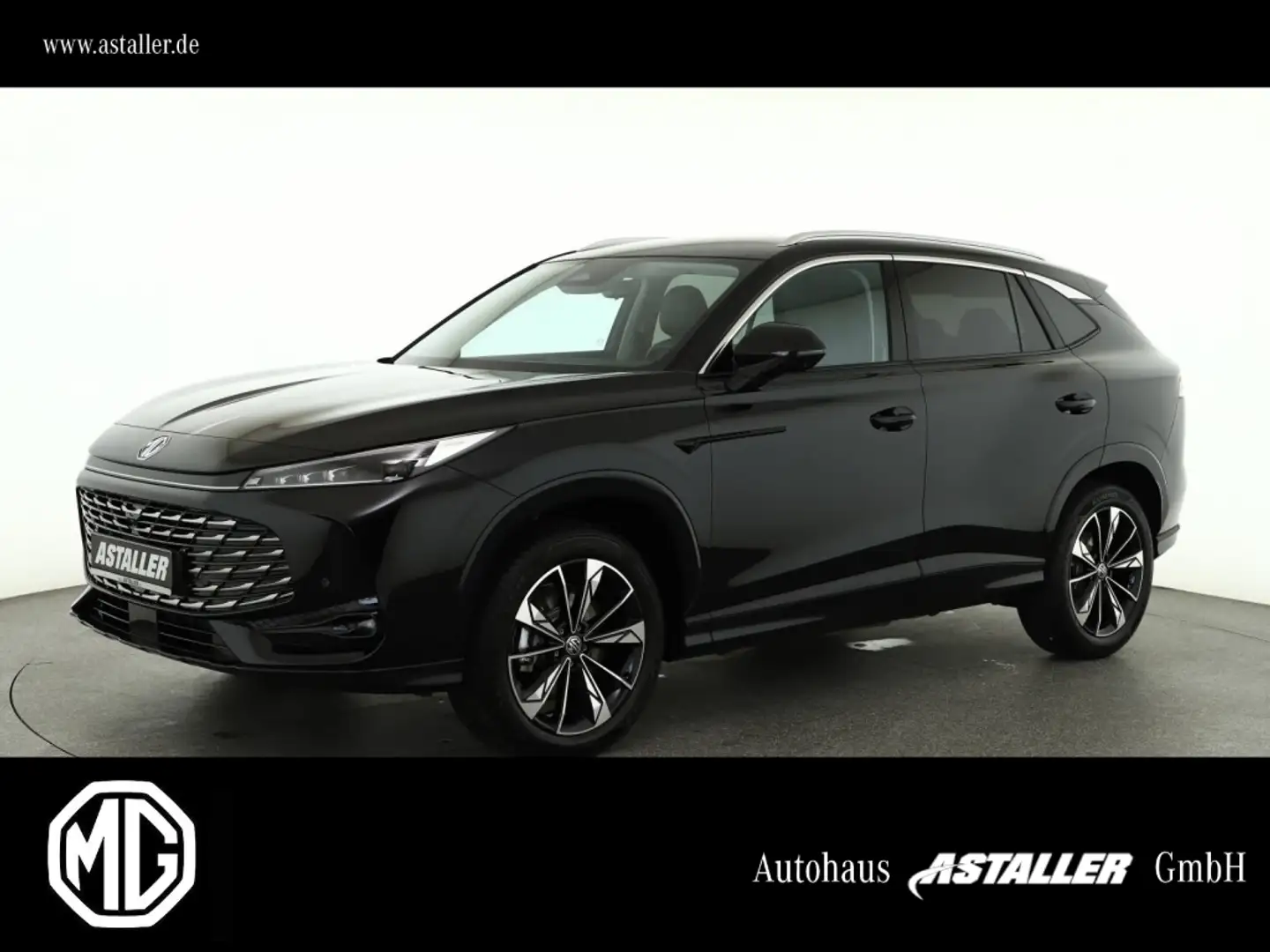 MG HS Hybrid+ Luxury 360°+LED+SHZ+Fahrass+Distr Schwarz - 1