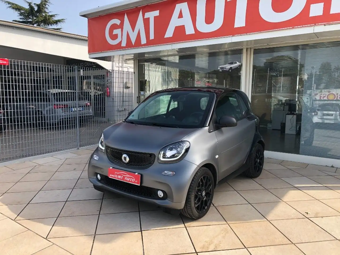 smart forTwo 0.9 90CV PRIME SPORT PACK LED PANORAMA Grigio - 1