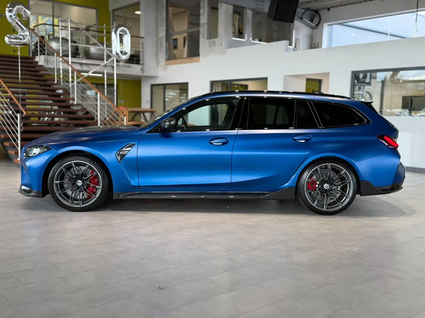 BMW M3 Touring xDrive Competition*360°*Memory*Carbon Blau - 2