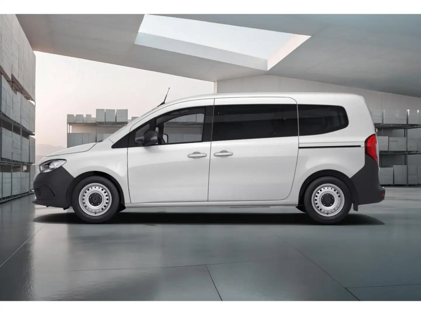 Mercedes-Benz Citan 112 CDI Mixto Lang MBUX+RüKam+AHK+Sitzkomf Weiß - 2