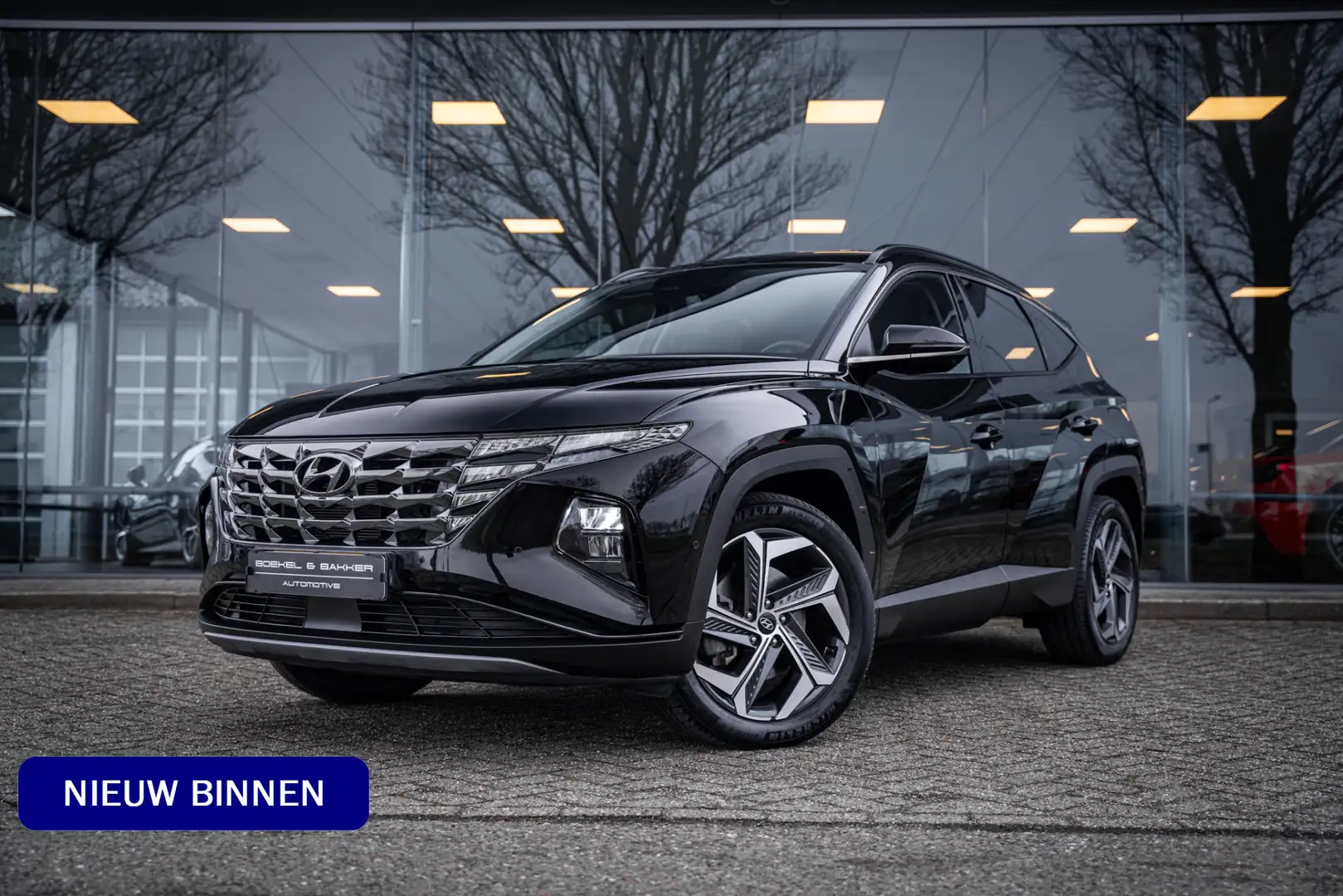 Hyundai TUCSON 1.6 T-GDI PHEV Premium 4WD ** Trekhaak ** NL auto Schwarz - 1