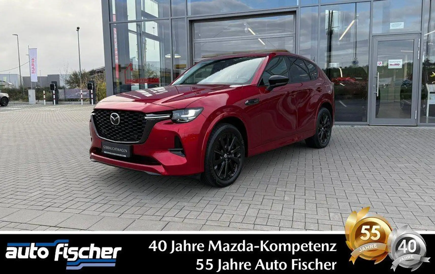 Mazda CX-60 PHEV 2.5 (327PS) Homura Con-P. Dri-P. Lede Rot - 1