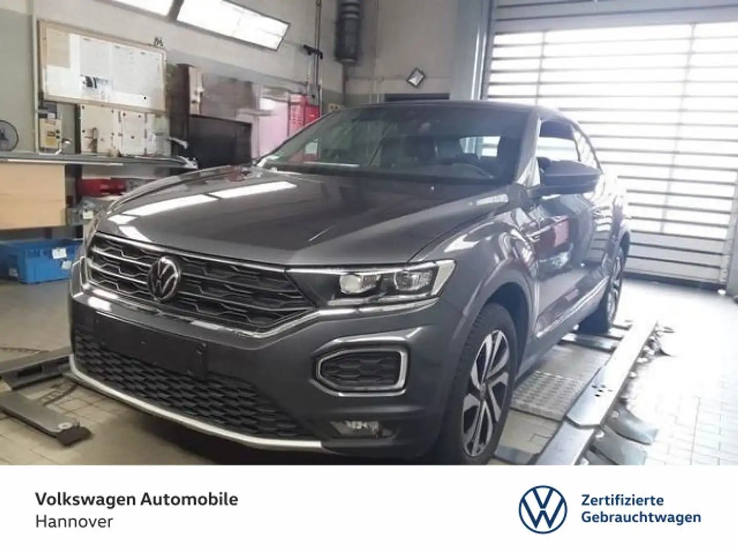 Volkswagen T-Roc 1.0 TSI Active Navi LED ACC PDC Gris - 1