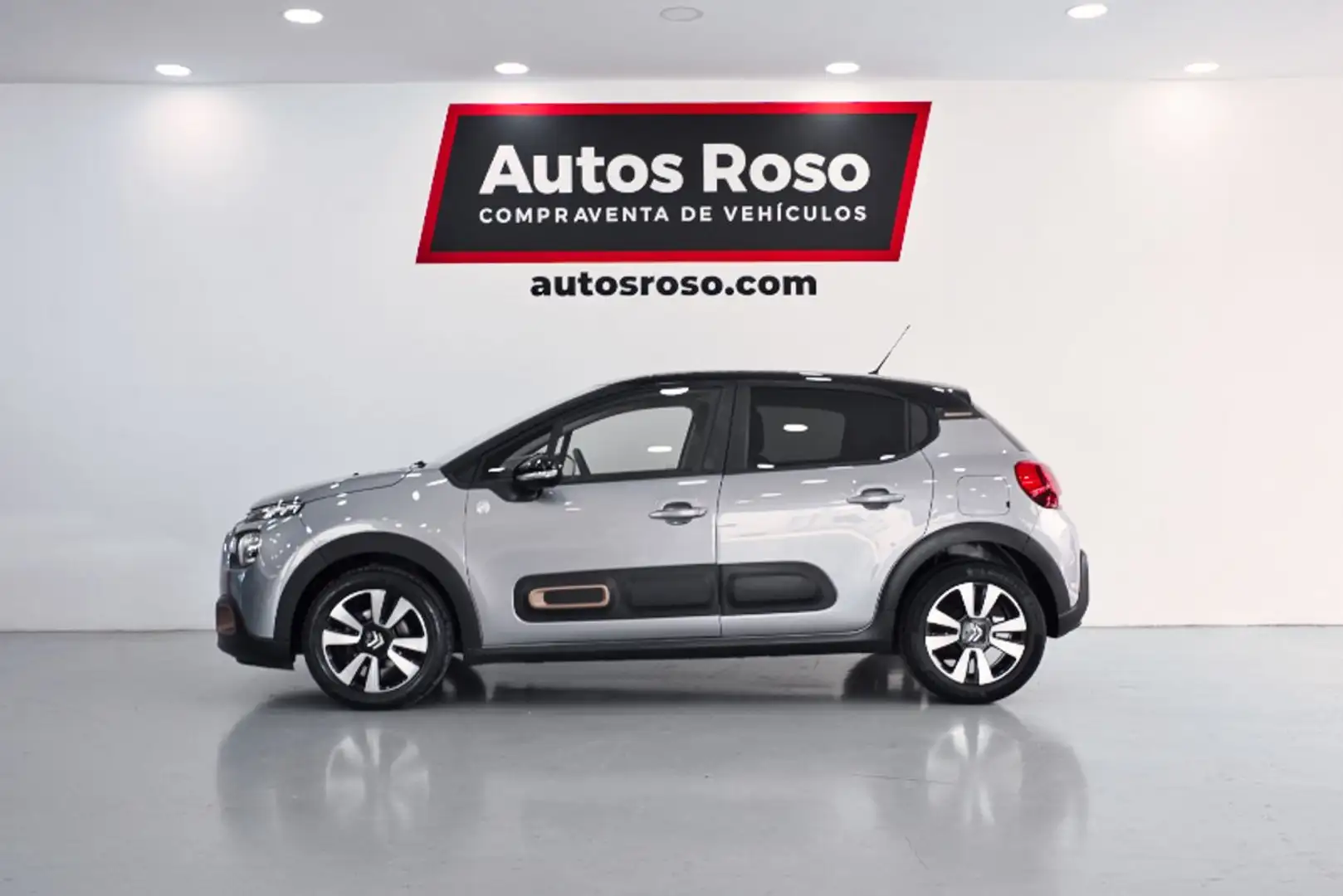 Citroen C3 PureTech 60KW (83CV) Shine Gris - 2