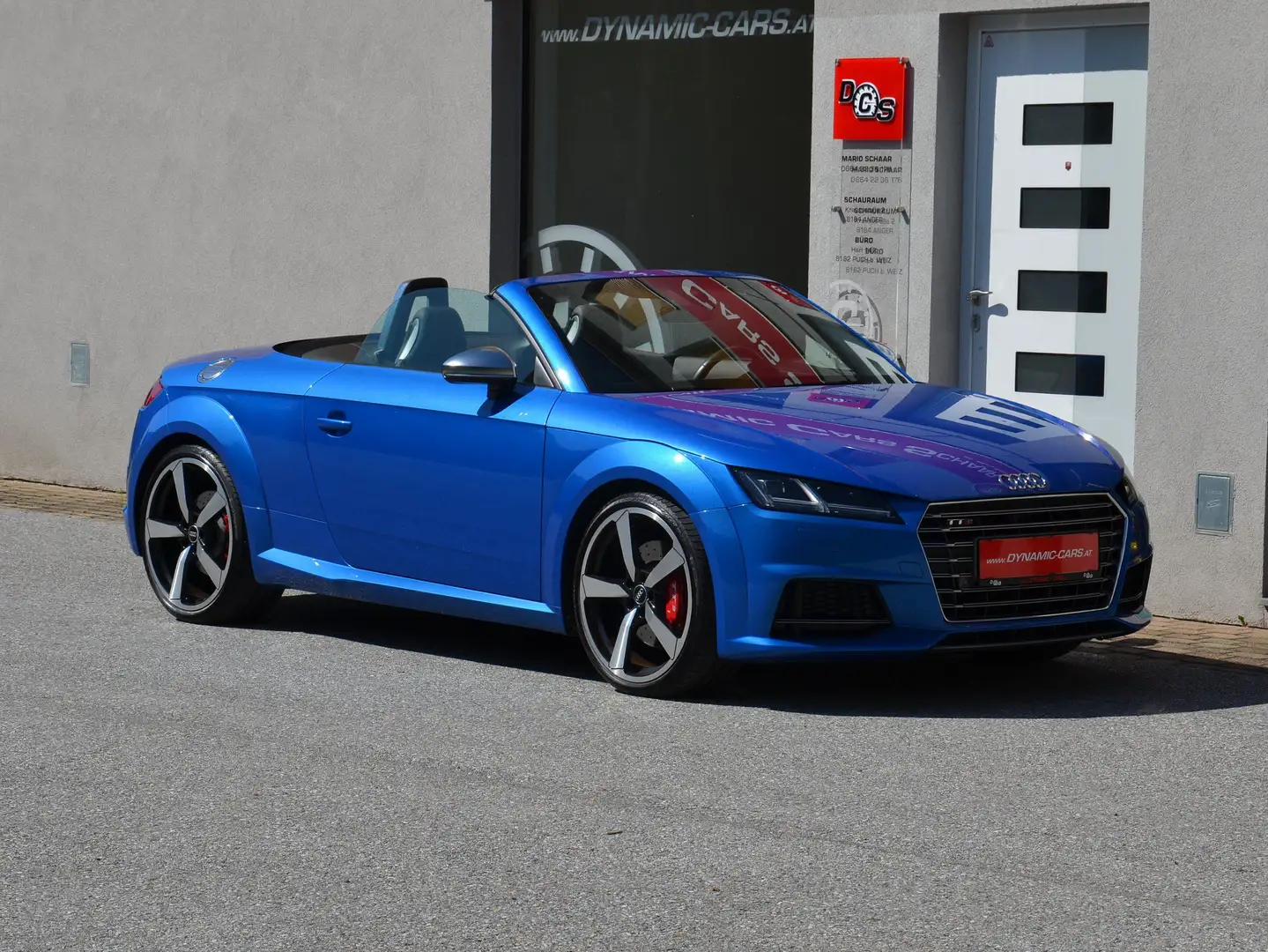 Audi TTS Roadster S-tronic, TOP Ausst., ohne OPF! Синий - 1