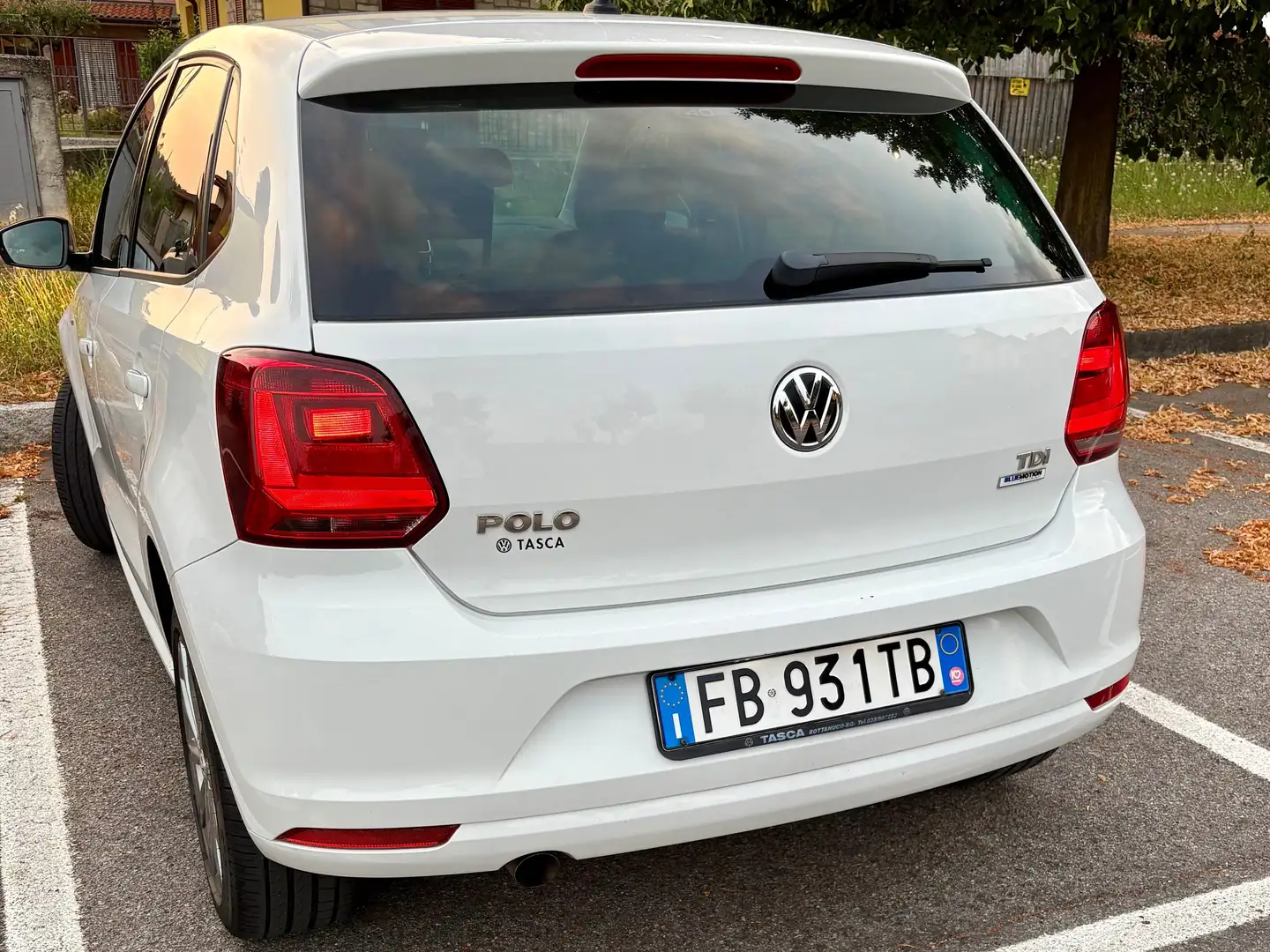 Volkswagen Polo Polo V 2014 5p 1.4 tdi bm Fresh 90cv dsg Bianco - 1