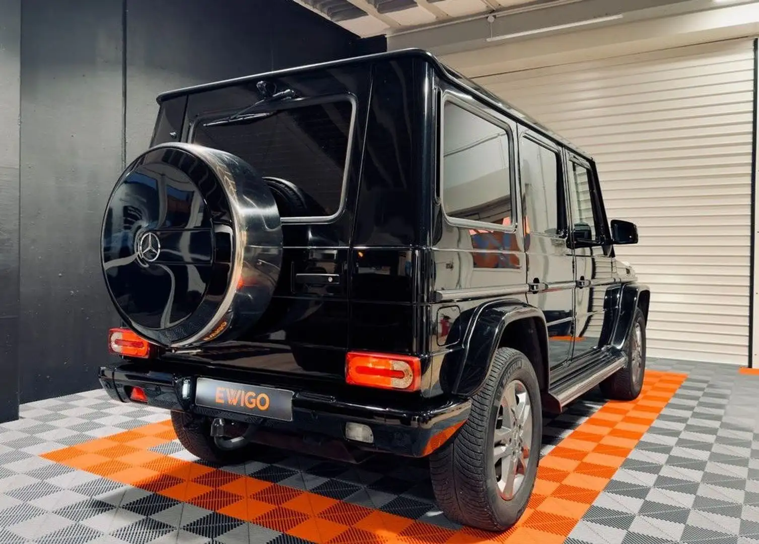 Mercedes-Benz G 3.0 350 bluetec long 4matic 7g-tronic bva-version 2013-cuir-vitres teintees-clim- km garantie Schwarz - 2