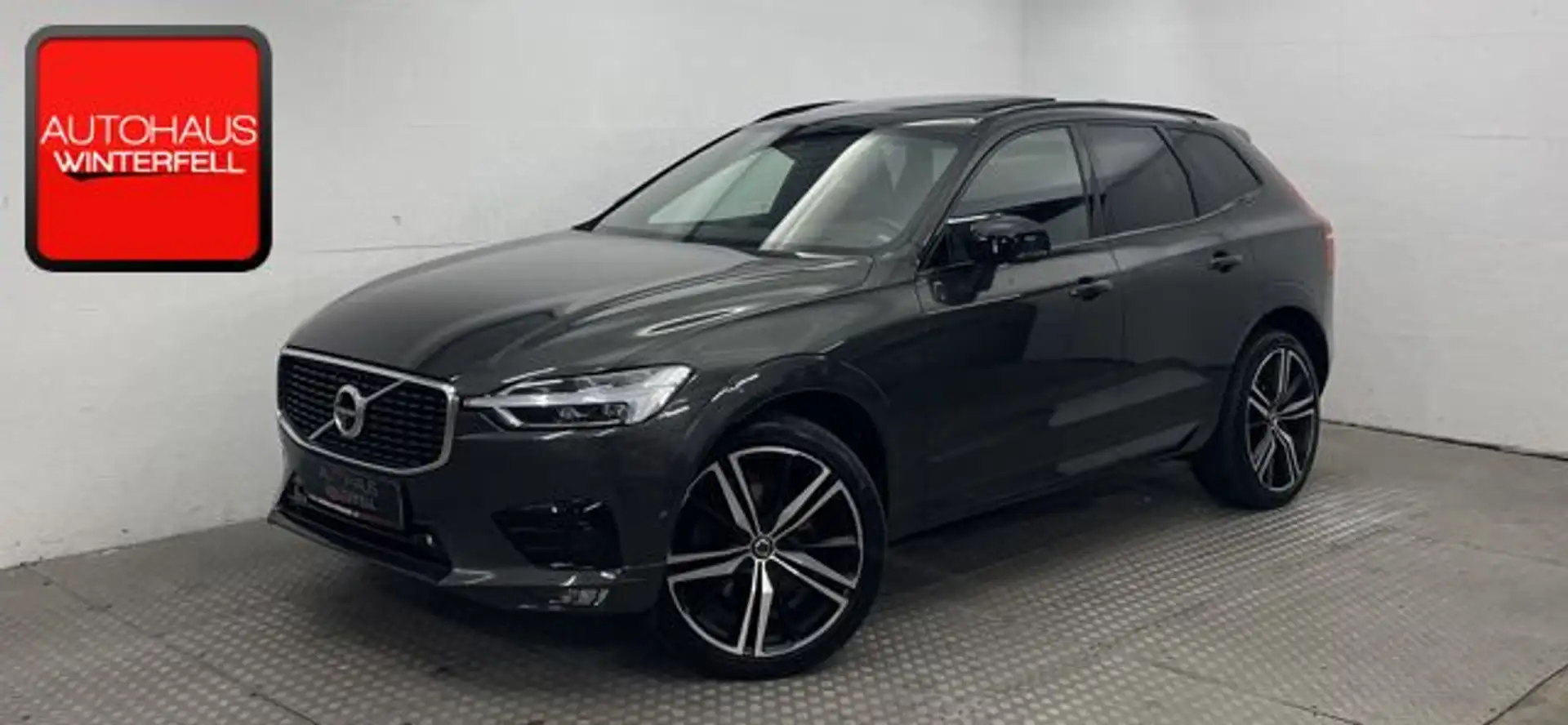 Volvo XC60 B5 D R-DESIGN AWD PANO+B&W+360+HUD+STANDHZG Grau - 1