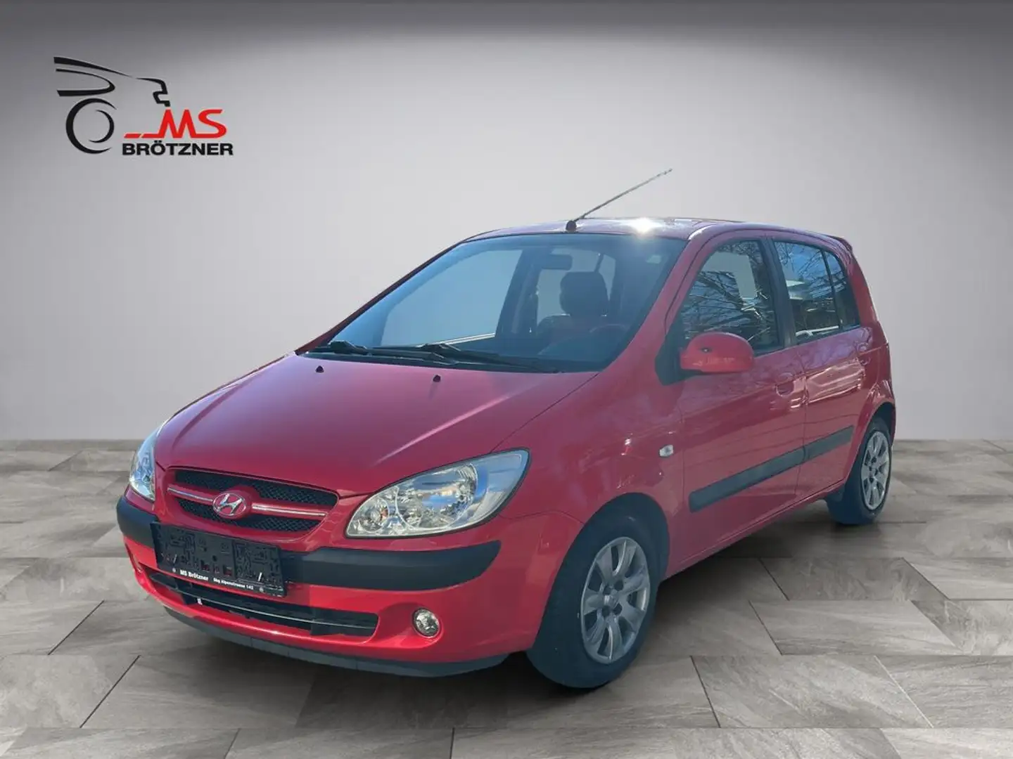 Hyundai Getz 1,1 Flair Rojo - 1