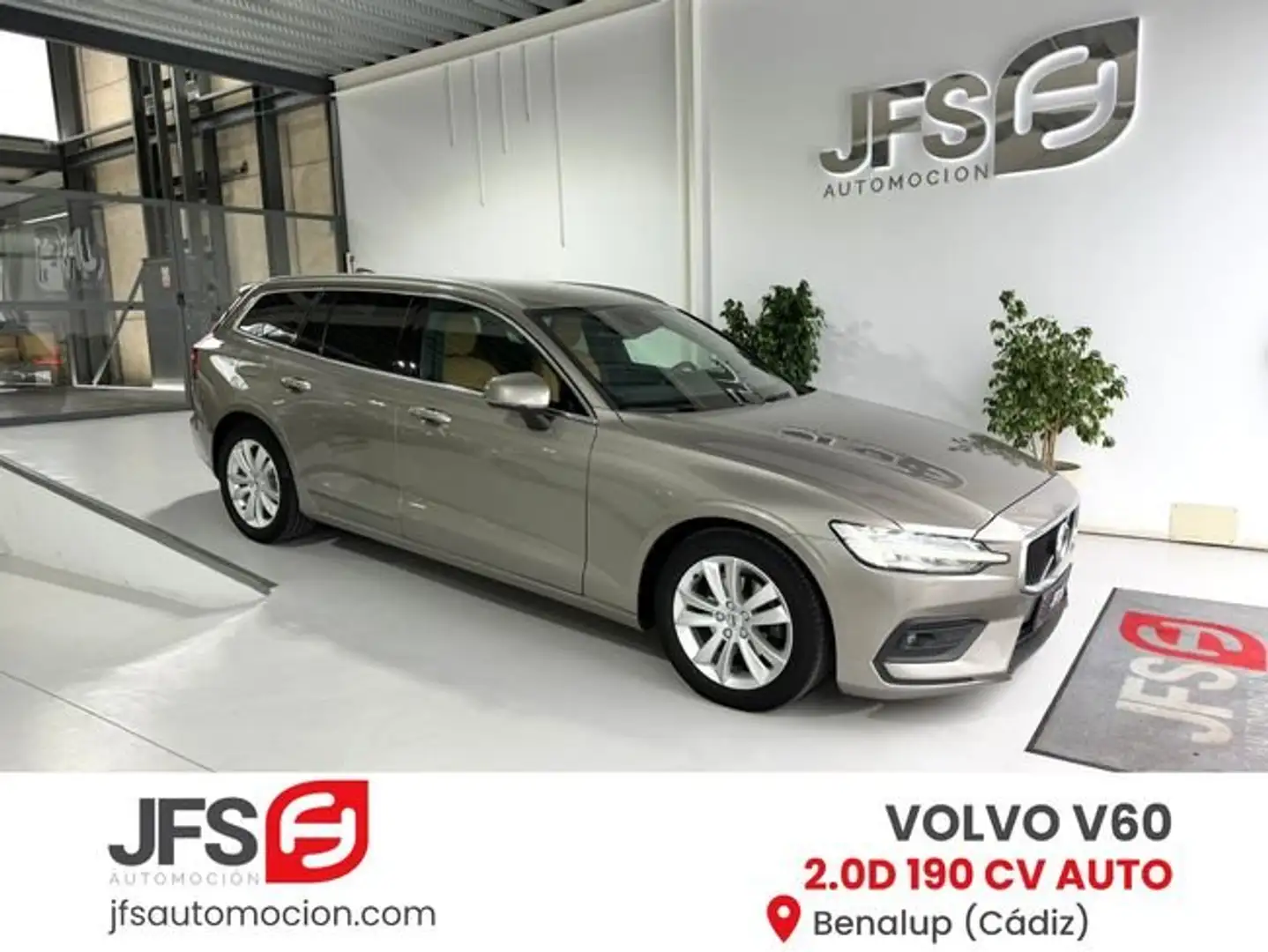 Volvo V60 2.0D 190 CV Automático Amarillo - 1