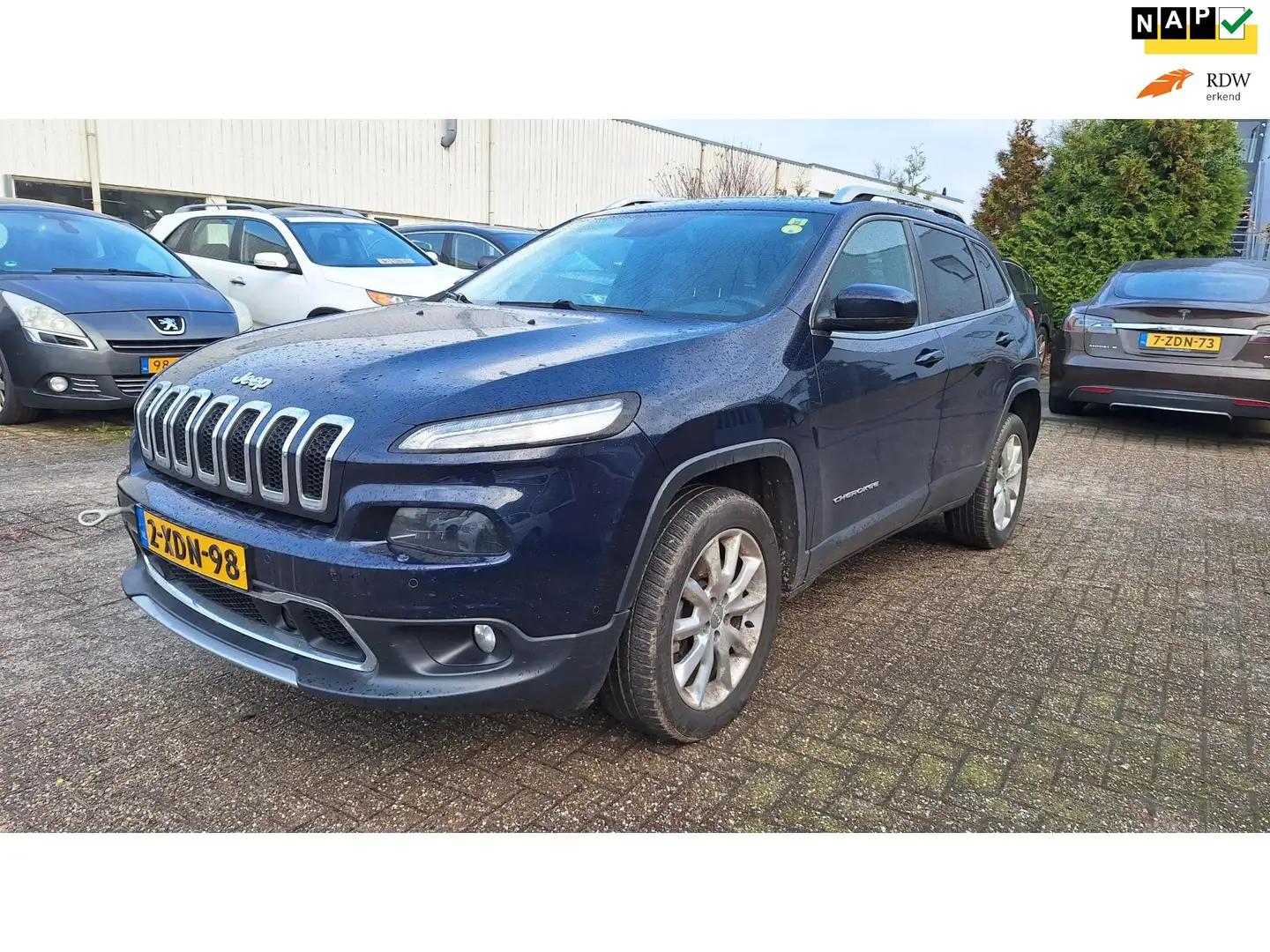Jeep Cherokee 2.0 Limited AWD (start niet!) Blauw - 1