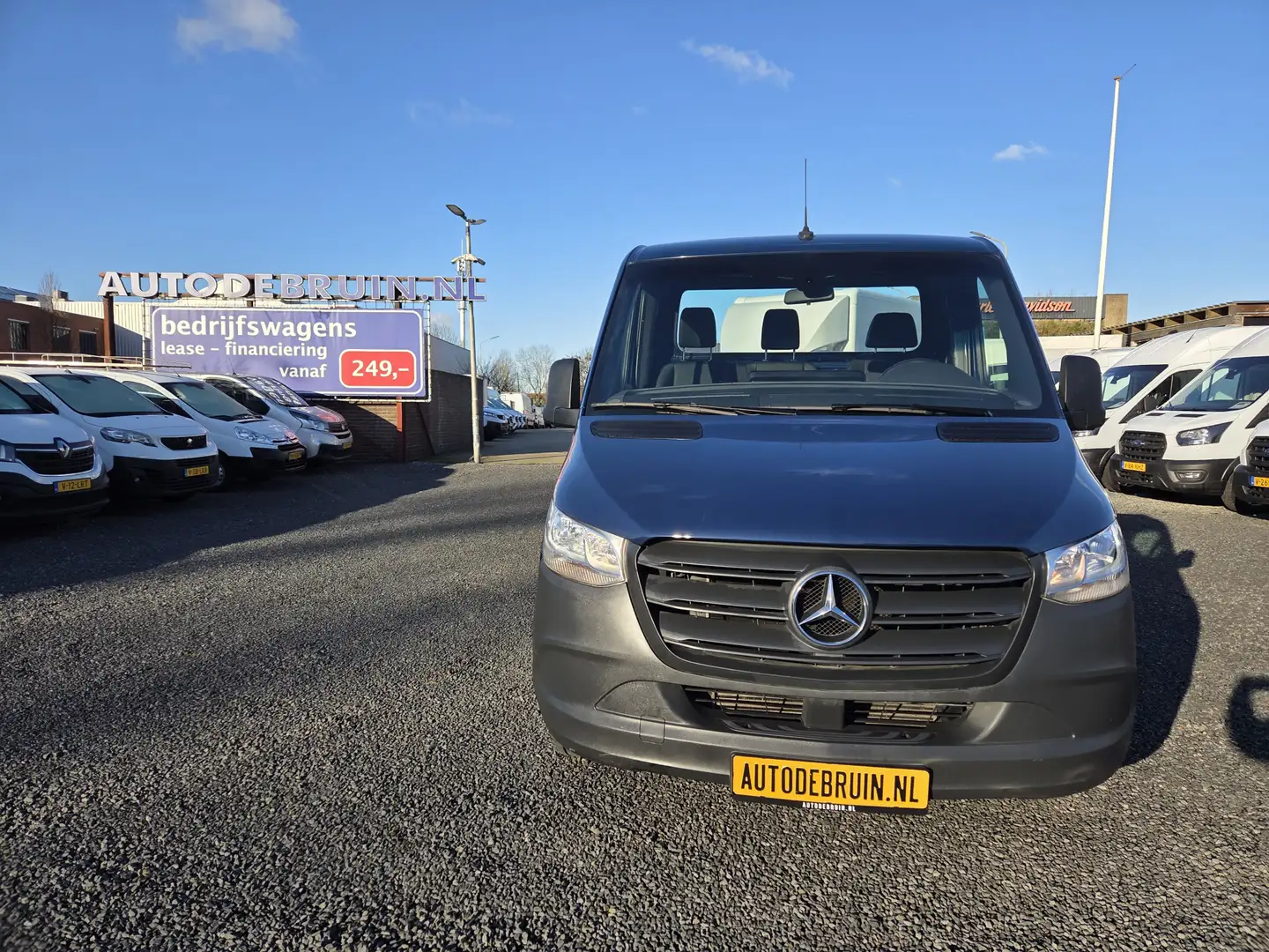 Mercedes-Benz Sprinter 316 CDI XL Open Laadbak 4,30 Lang Trekhaak 3500 Kg Blau - 2