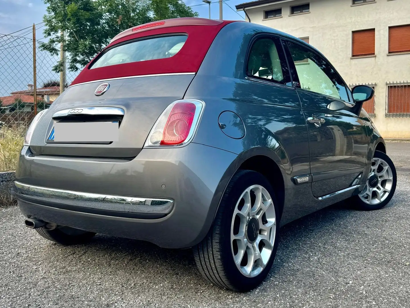 Fiat 500C 500C III 1.2 Lounge 69cv my14 Grigio - 1
