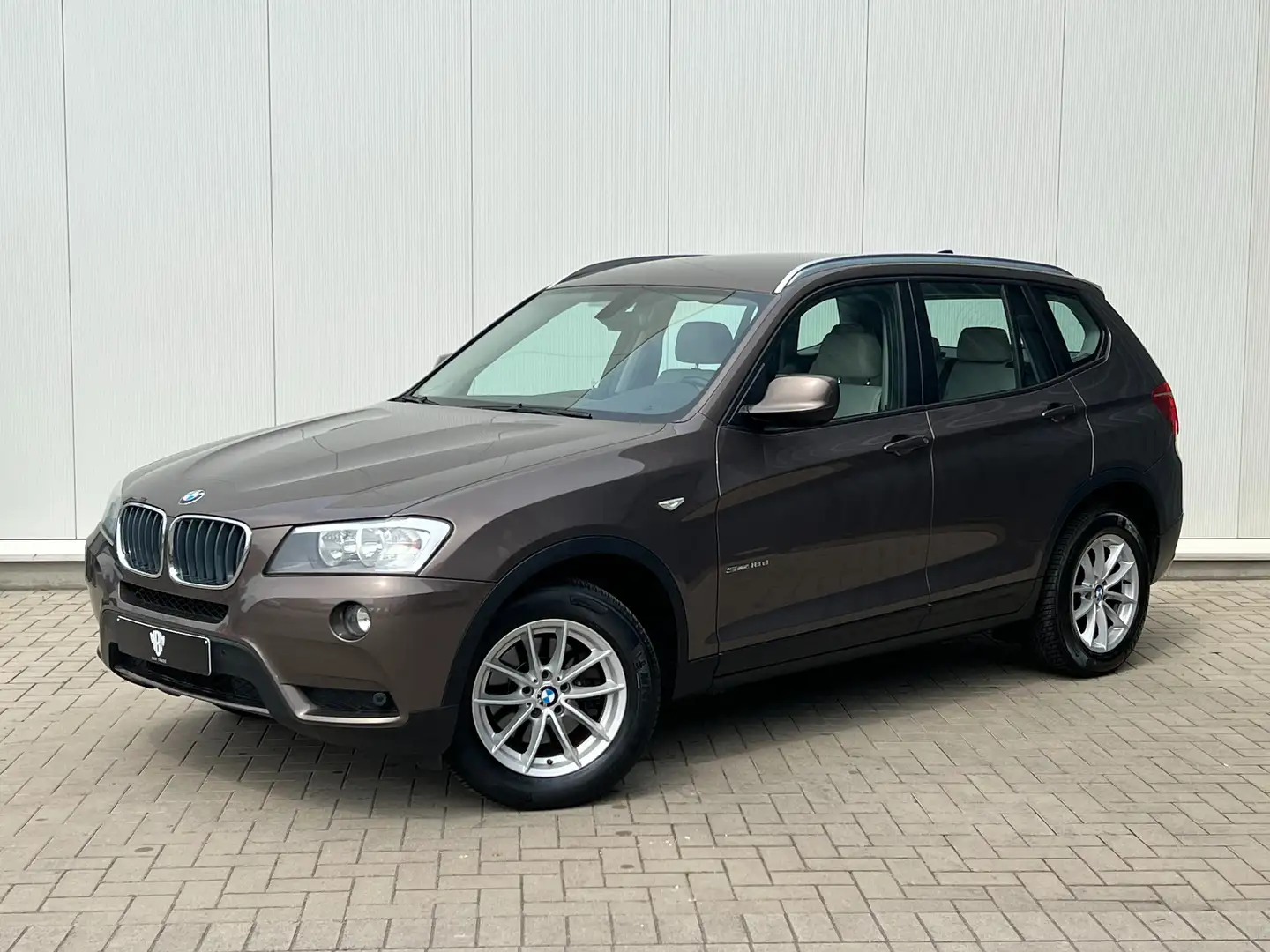 BMW X3 ✅ 2.0 d sDrive18 Naviprof Trekhaak PDC Halfleer Brun - 1