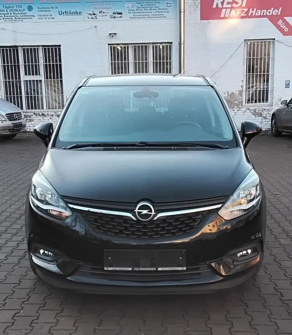 Opel Zafira 1.4 ECOTEC Turbo Edition  7-Sitzer Schwarz - 2