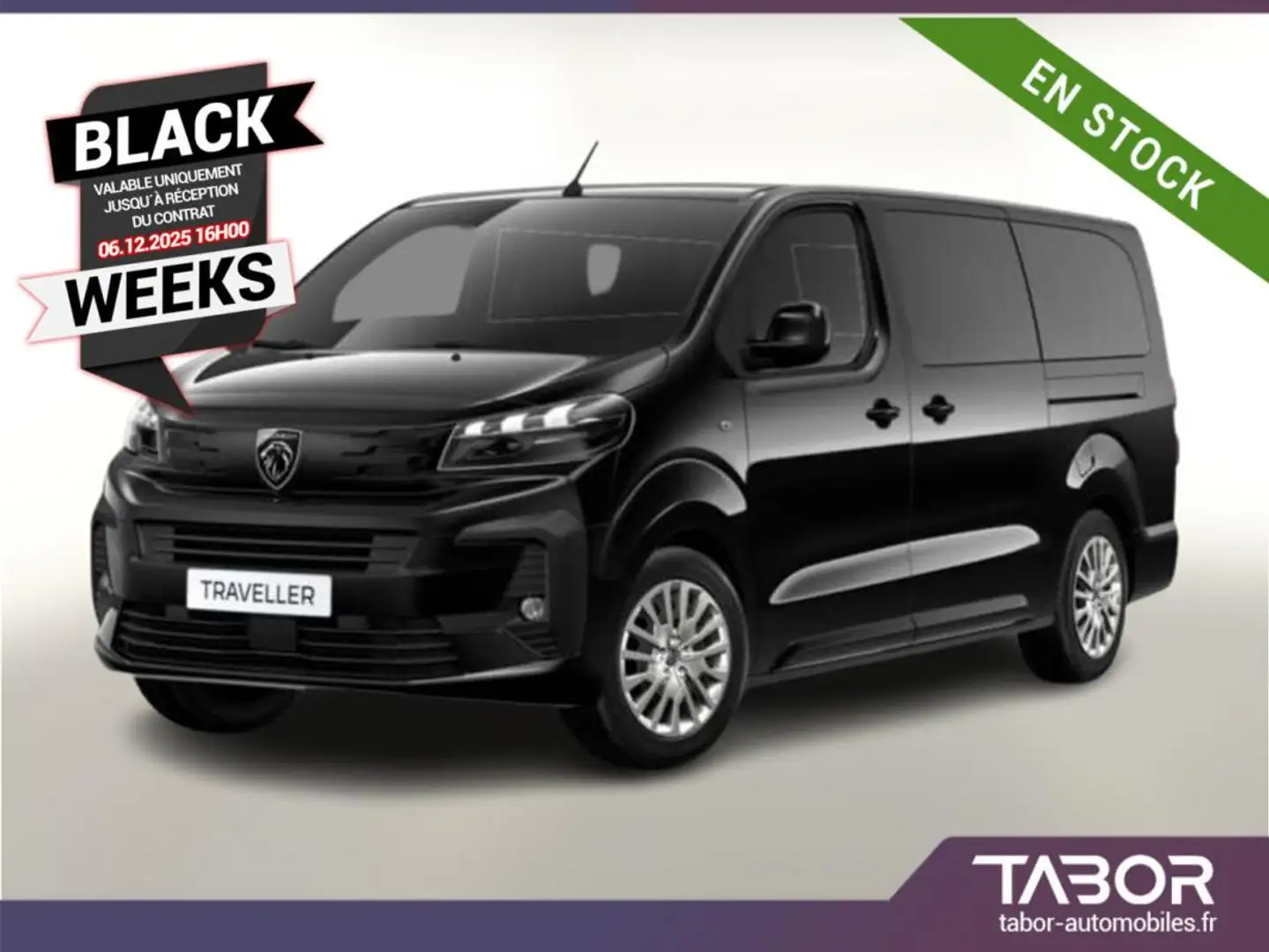 Peugeot Traveller 2.0 BHDi 180 EAT8 Active L3 Noir - 1