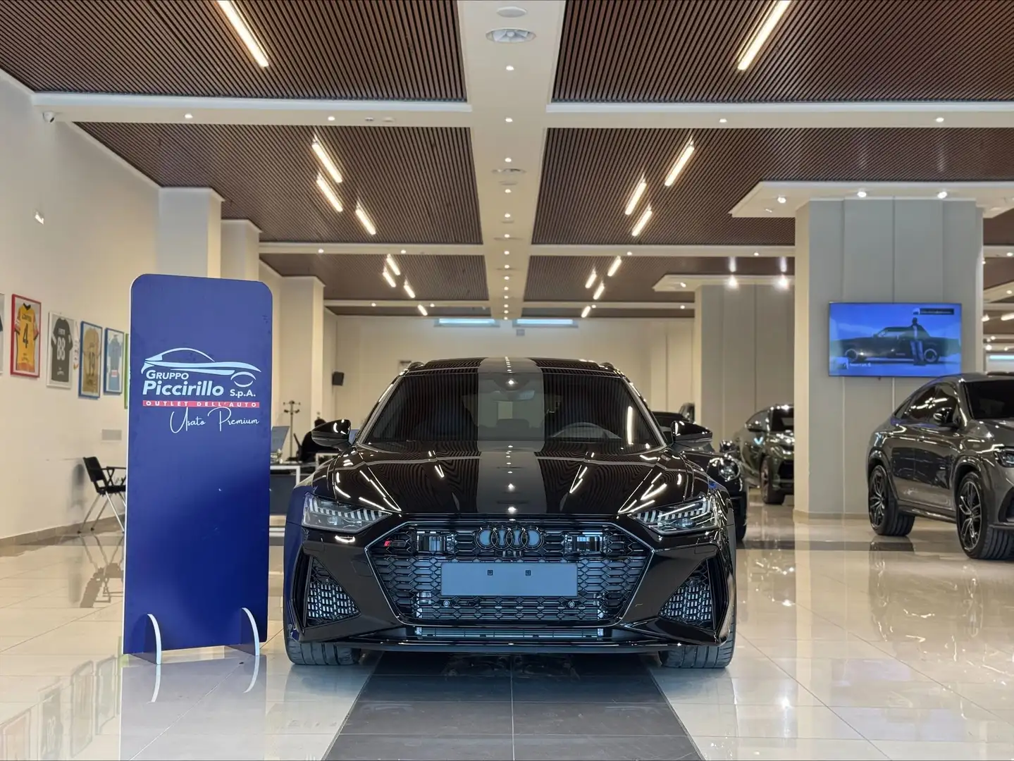 Audi 200 RS6 Avant 4.0 TFSI quattro performance Zwart - 2