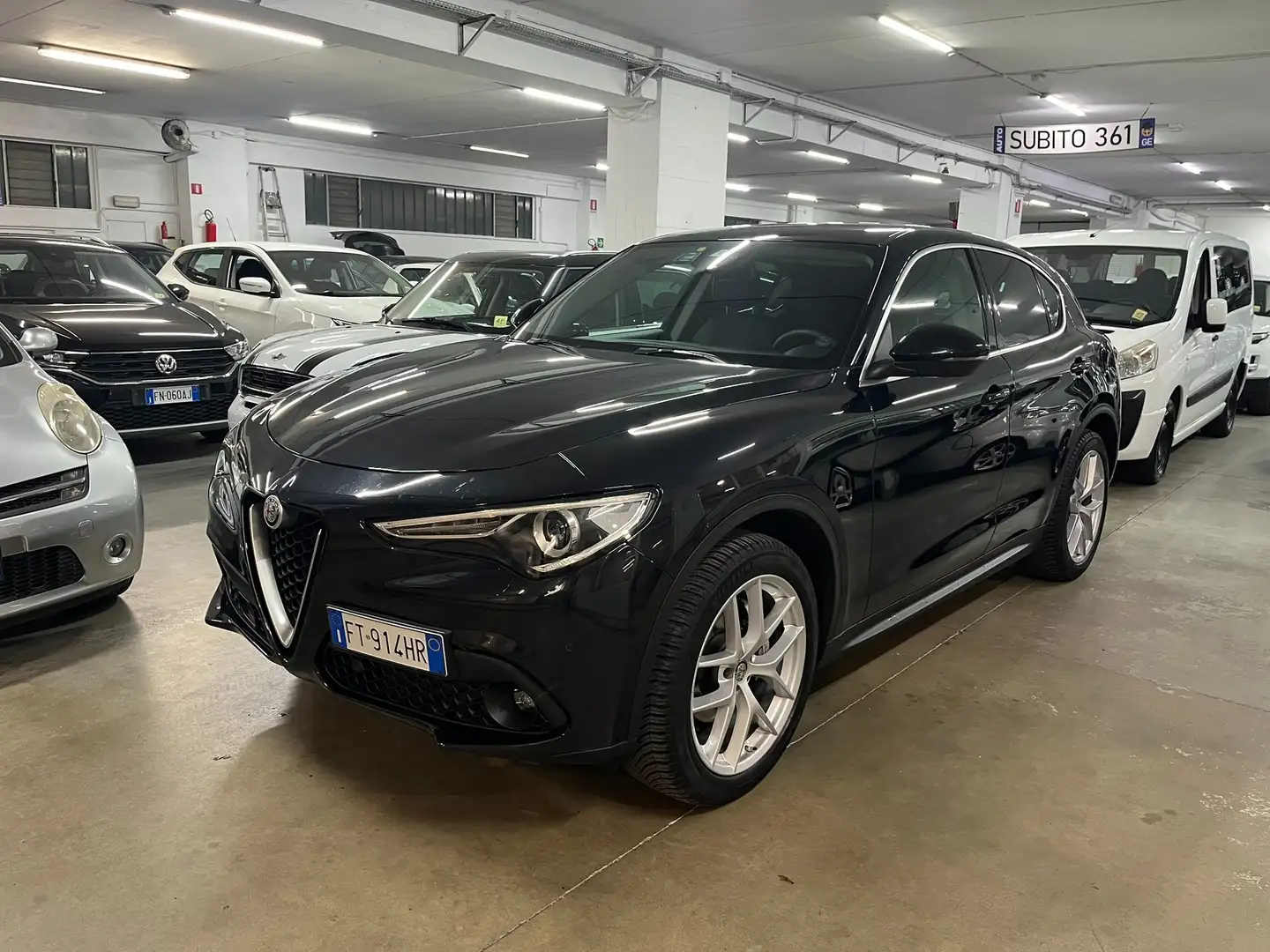 Alfa Romeo Stelvio 2.2  Q4 210cv auto Nero - 1