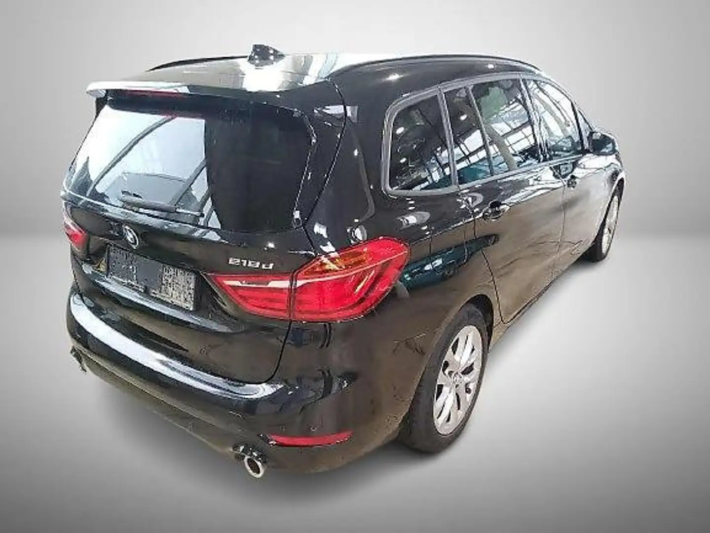BMW 218 d Gran Tourer Advantage AHK/AUT/LED/Navi/RFK/SHZ/H Schwarz - 2