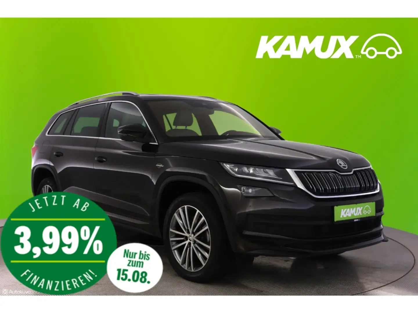 Skoda Kodiaq 2.0TDI 4x4 DSG L&K+LED+NAVI+AHK+PANO Marrón - 1