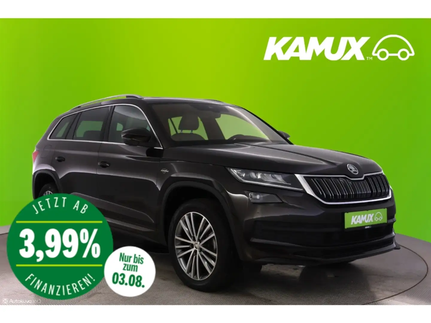 Skoda Kodiaq 2.0TDI 4x4 DSG L&K+LED+NAVI+AHK+PANO Braun - 1