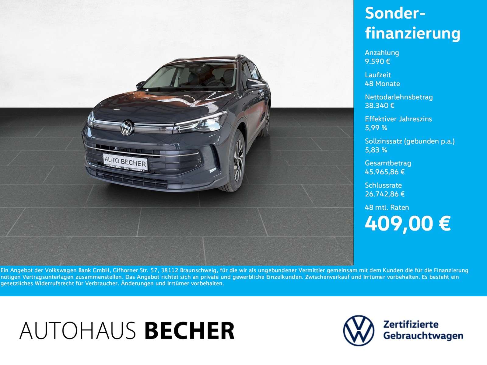 Second hand Volkswagen Tiguan 1.5