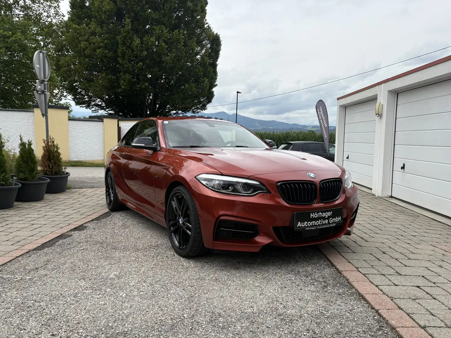 BMW 240 M240I X-Drive Aut. VOLL*TOP*Pano*HarmanKardon* Naranja - 2