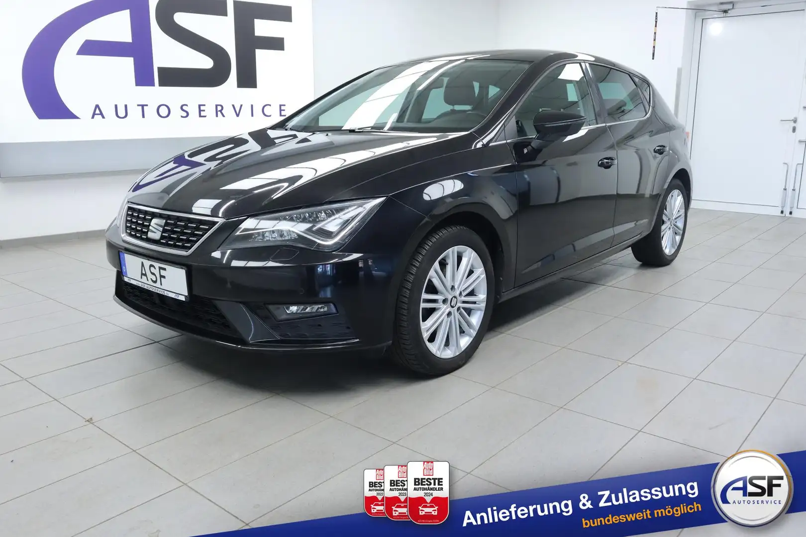 SEAT Leon Xcellence #Klima 2-Zonen #LED #CD #Spracherk. #... Noir - 1