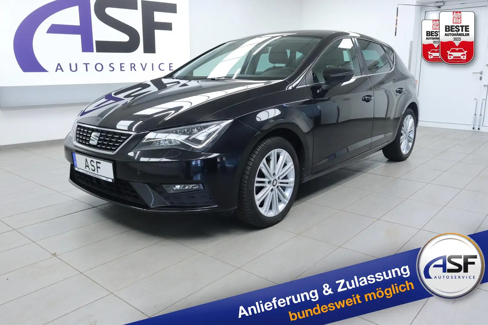 SEAT Leon Xcellence #Klima 2-Zonen #LED #CD #Spracherk. #... Zwart - 1