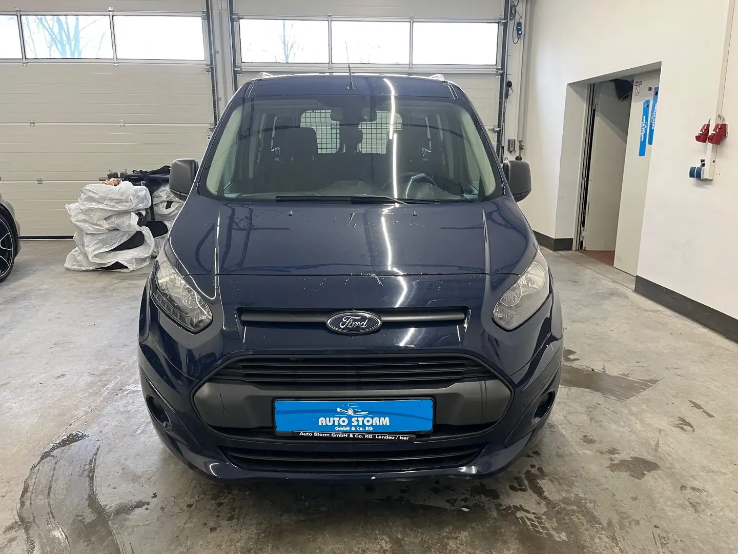 Ford Transit Connect Kombi 1.5 TDCi (L2) lang Trend*R-KAM*AHK*1-HA* Albastru - 2