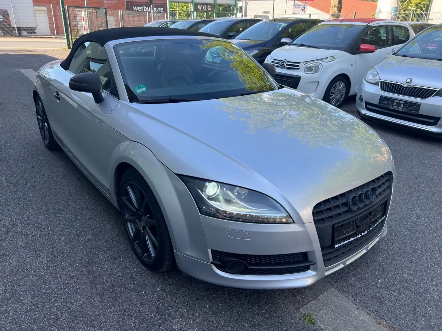 Audi TT 2.0 TFSI Roadster"Klimaaut."Leder"Xenon"Navi" Argintiu - 1