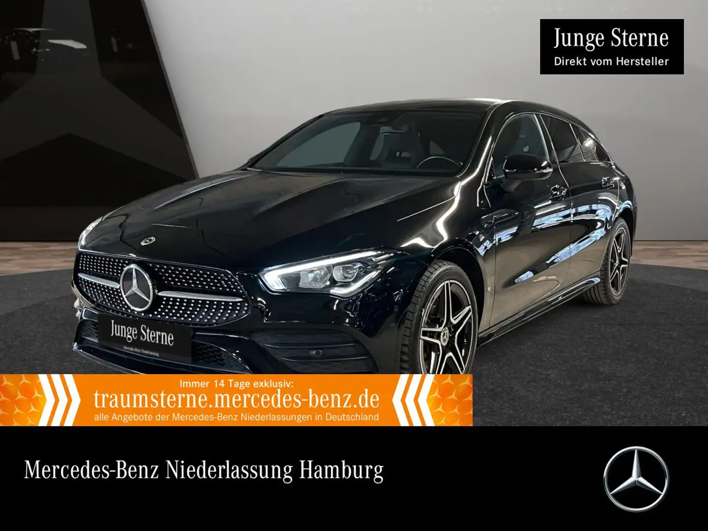 Mercedes-Benz CLA 250 e AMG+NIGHT+PANO+LED+KAMERA+8G Schwarz - 1