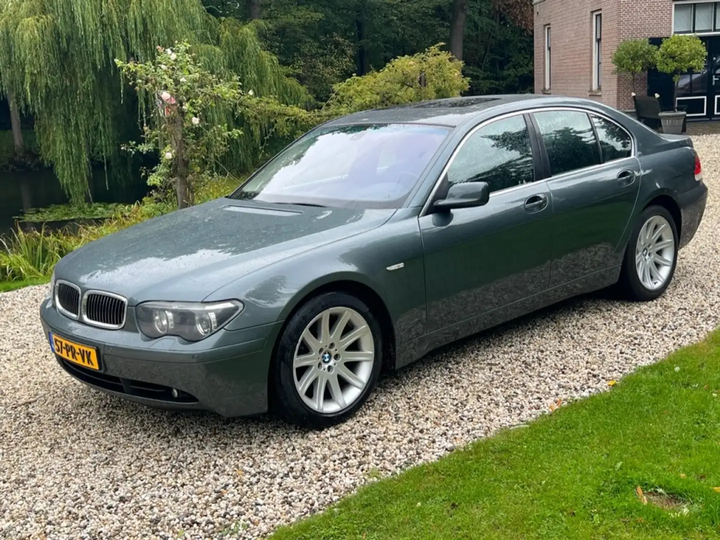 BMW 745I EXECUTIVE automaat Vol opties #YOUNGTIMER Сірий - 2