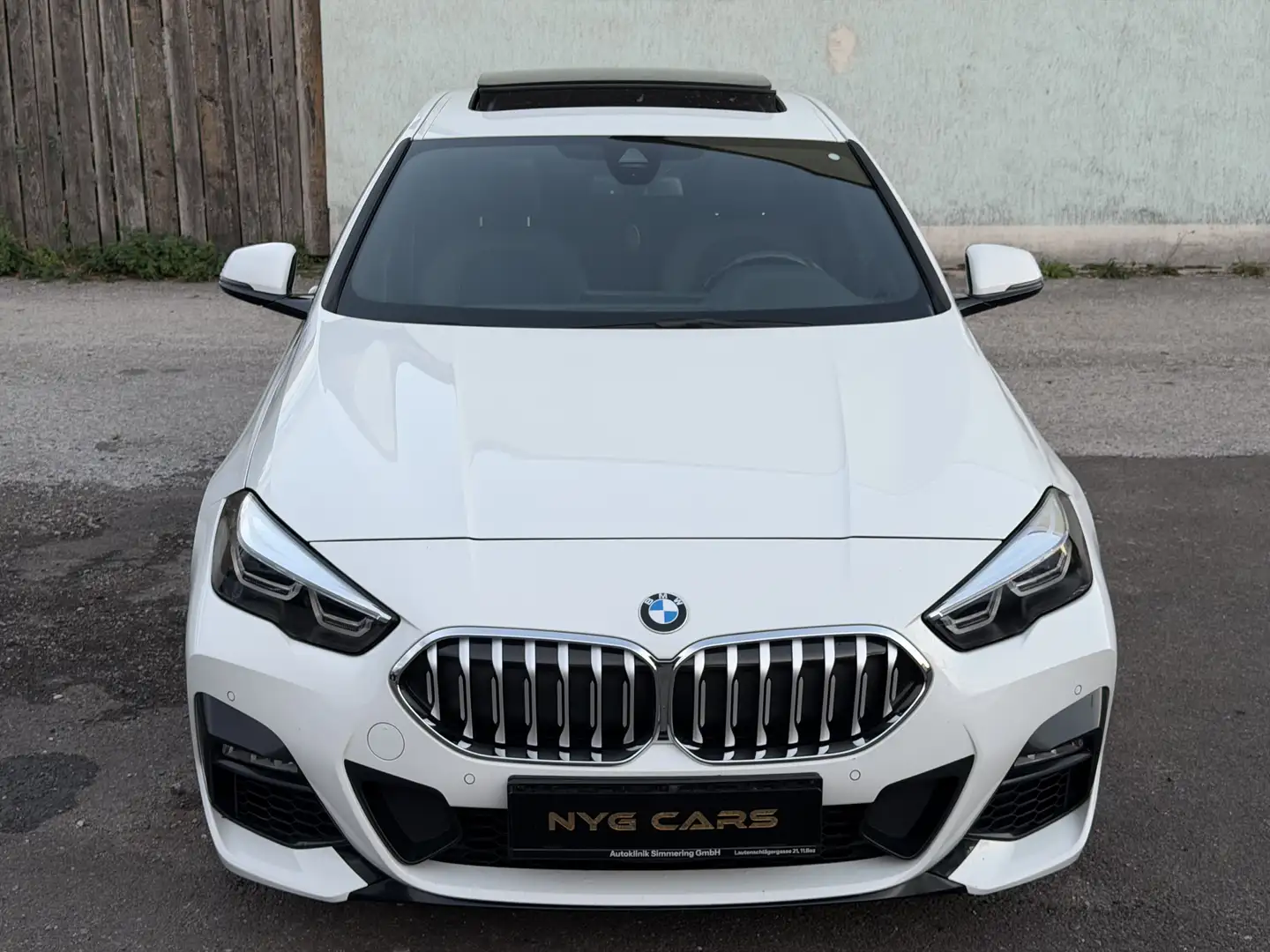 BMW 218 218 d M Sport Grand Coupe Weiß - 1