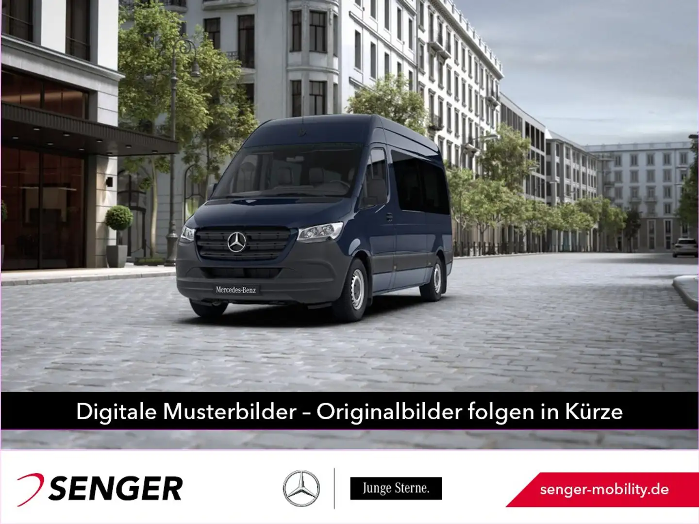 Mercedes-Benz Sprinter 314 CDI Tourer L2H2 MBUX Kamera AHK 7G Blau - 1