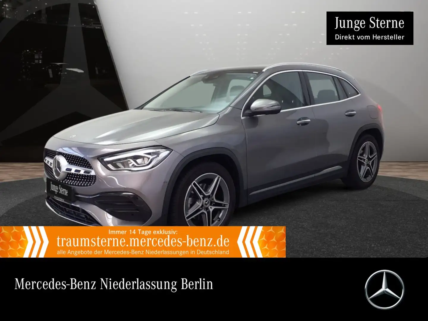 Mercedes-Benz GLA 200 AMG+PANO+360°+LED+KEYLESS+7G Grau - 1