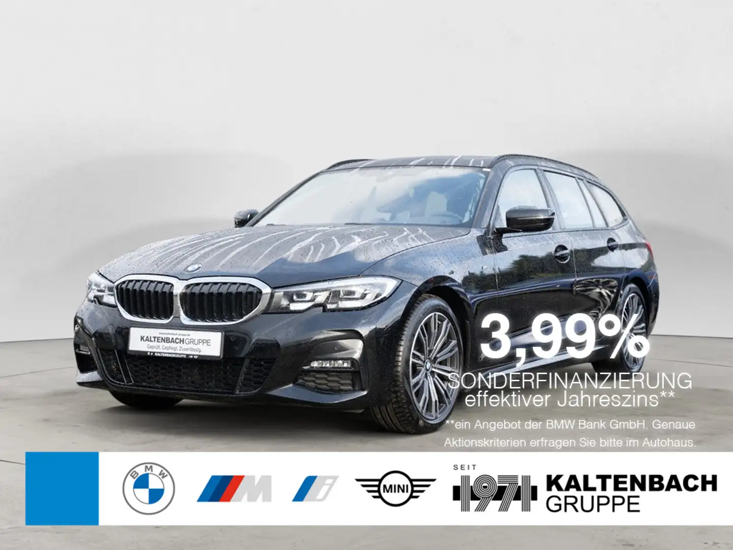 BMW 320 d Touring M-Sport PANO LED NAVI SHZ PDC Negro - 1