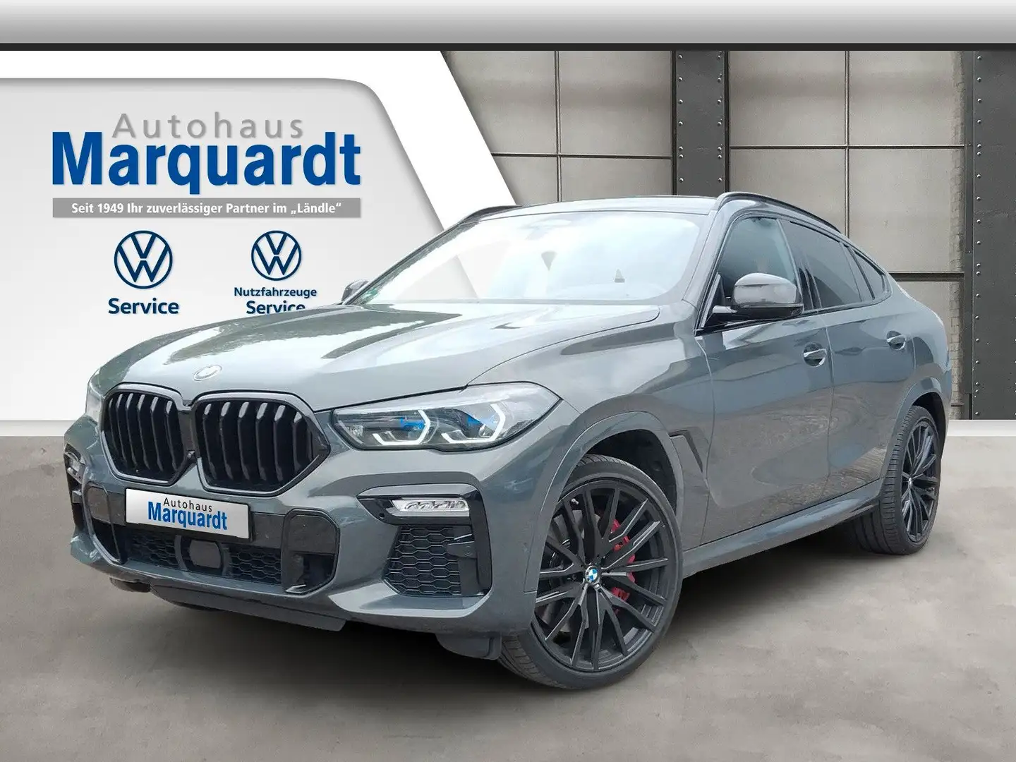 BMW X6 M50 i Pano Stdhz 22" Harman Vollausstattung Grey - 1