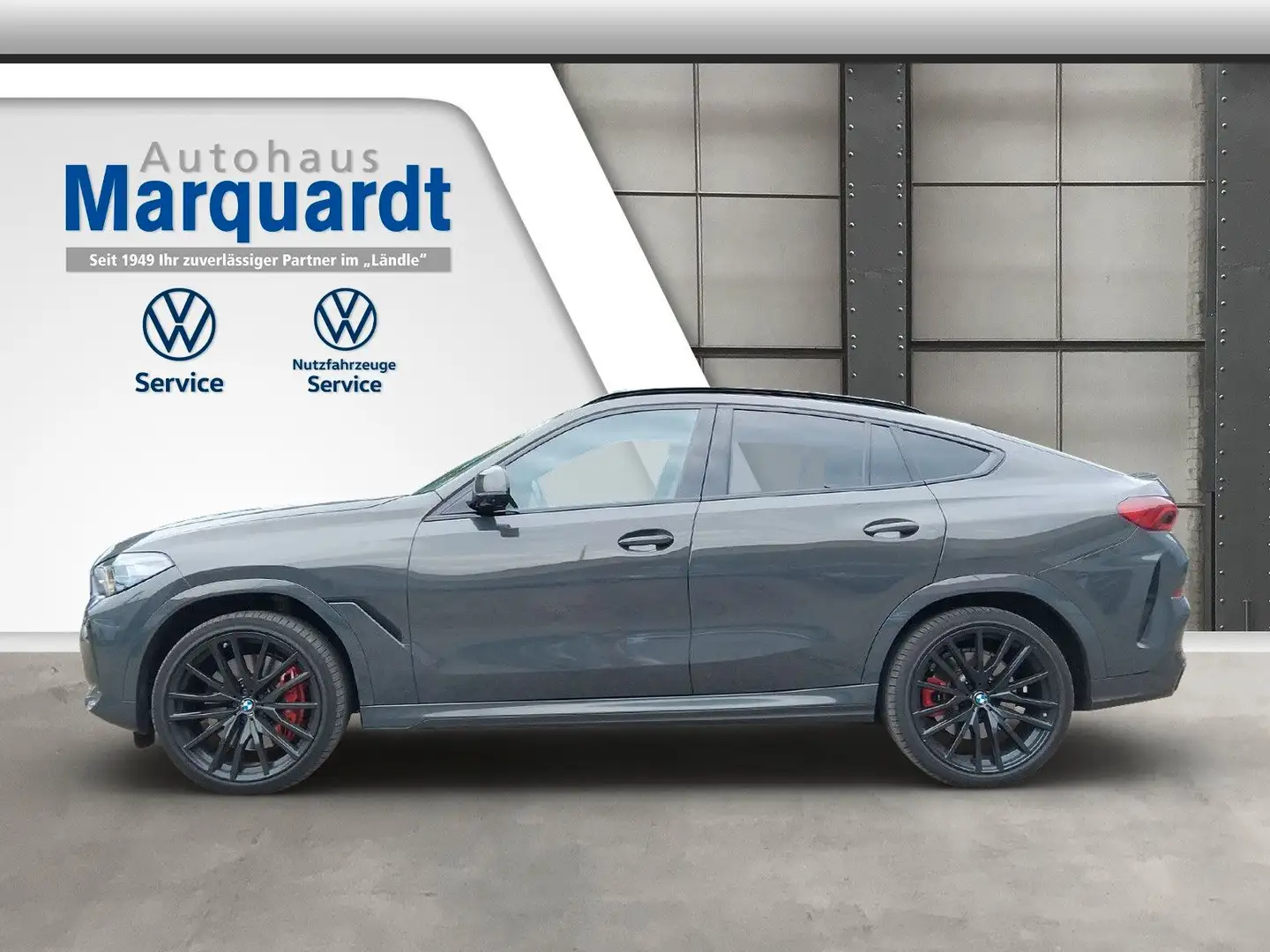 BMW X6 M50 i Pano Stdhz 22" Harman Vollausstattung Grey - 2