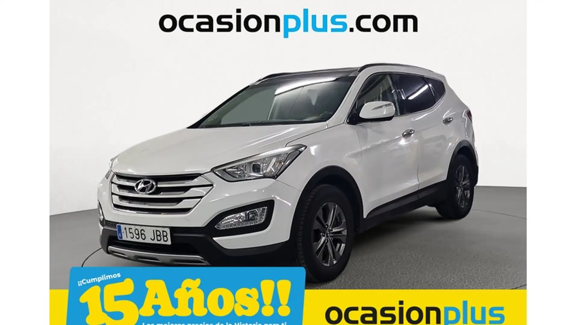 Hyundai SANTA FE 2.0CRDi 4x2 Stadt Sky Blanc - 1