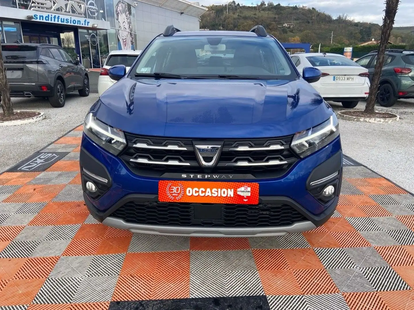 Dacia Sandero TCE 90 STEPWAY Bleu - 2